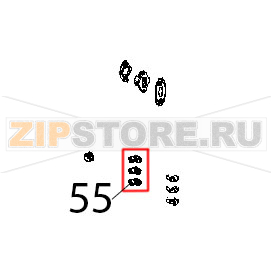 Raccordo a gomito j. guest, Ø: 8-8 Unox XBC 905 Raccordo a gomito j. guest, Ø: 8-8 Unox XBC 905Запчасть на деталировке под номером: 55