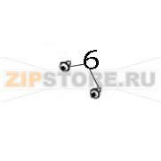 Machine screw, M4*8 TSC MH361T Machine screw, M4*8 TSC MH361TЗапчасть на деталировке под номером: 6