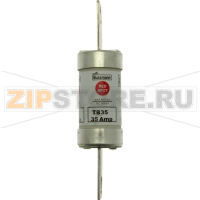 Предохранитель, 35 A, AC 660 В, DC 460 В, 80 кА, BS88, 27x112 мм, gL/gG, BS Eaton 35A 660V AC/4