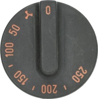 KNOB BROWN ø 45 mm 50-250°C