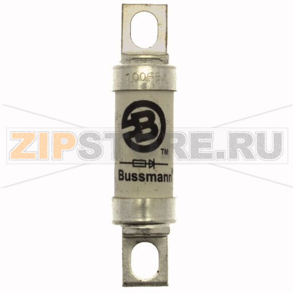 Предохранитель, 100 A, AC 690 В, DC 500 В, 200 кА, BS88, 19x77 мм, aR, BS Eaton 100A 690V AC TYPE 