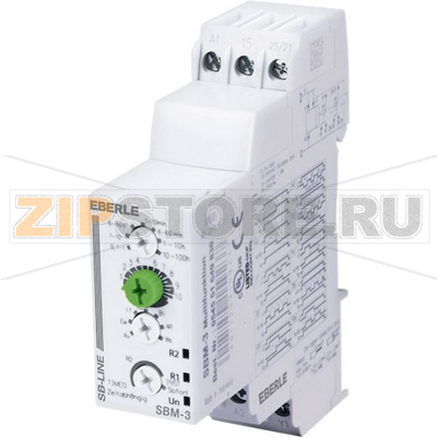 Реле времени 12-240 В, цифровое, 0.01 с-100 ч Eberle SBM-3 
