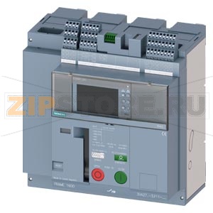 fixed-mounted molded case circuit breaker frame 1600; with RTC and 4AUX trip alarm switch S24; Icu "M" Icu=55kA @ 415V, 4-pole, right ETU660, LSIG, In=1000A display, meas., comm. function Ir=400...1000A Isd=0.6...10xIn, Ii=1.5...15xIn N conductor protec. 