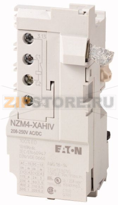 Расцепитель независимый, 12В AC/DC, + 1 НО доп контакт Eaton NZM4-XAHIV12AC/DC 
