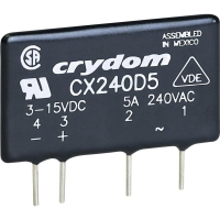 Реле твердотельное 5 А, 660 В/AC, 1 шт Crydom CX480D5