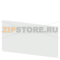 SIVACON, cover, for 19" frame, 6 HU, RAL7035 Siemens 8MF1000-2AB06