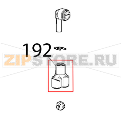 Raccordo y D8 Unox XBC 615EG Raccordo y D8 Unox XBC 615EGЗапчасть на деталировке под номером: 192