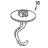 Dough hook KitchenAid 5KPM50