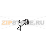 Vite plastica M4X6 (DIN933) gold Elettrobar Fast 80
