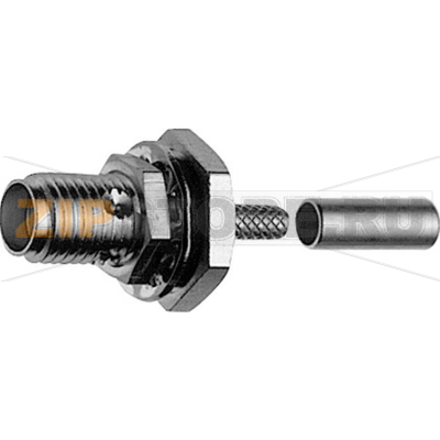 Разъем SMA, 50 Ом, 1 шт Telegärtner J01151A0229 