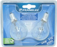 LAMPE ECO HALO 28W E14 2000H *2*BLISTER