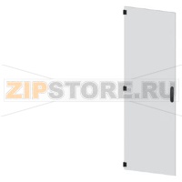 SIVACON, door, left, IP55, H: 2000 mm, W: 600 mm, RAL 7035, Protection class 1 Siemens 8MF1060-2UT15-0BA2