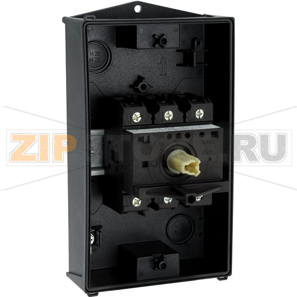 Переключатель вкл/выкл, P3, 63 A, монтаж на поверхность, 3-полюсн Eaton P3-63/I3/SVB 