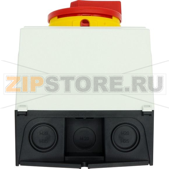 Переключатель вкл/выкл, P3, 63 A, монтаж на поверхность, 3-полюсн Eaton P3-63/I3/SVB 