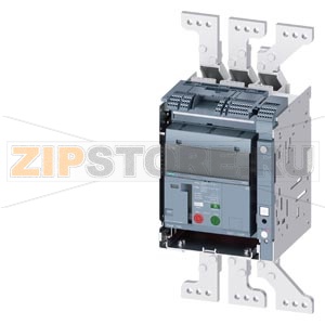 draw-out switch disconnector with guide frame and PSS frame 1600; with RTC and 4AUX Icu=55kA @ 415V, 3-pole SD100; In=1250A without overload protection w/o short-circuit protection front bus connector offset Siemens 3VA2712-1.A36-.... 
