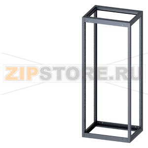 SIVACON, Supporting structure, for standard Empty enclosure, H: 2000 mm, W: 800 mm, T: 600 mm, zinc-plated Siemens 8MF1086-2GS30 