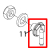 Detergent wall bushing Fagor FI-64 B