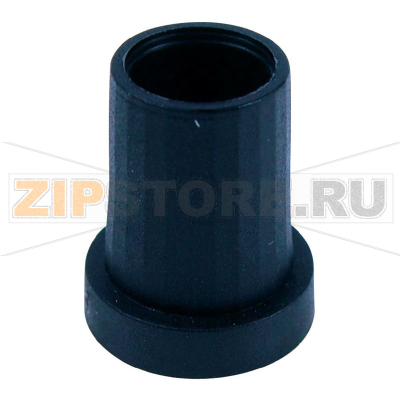 Ручка поворотная, рифленая ось, черная, диаметр оси: 6 мм, K85 Cliff CL17097 