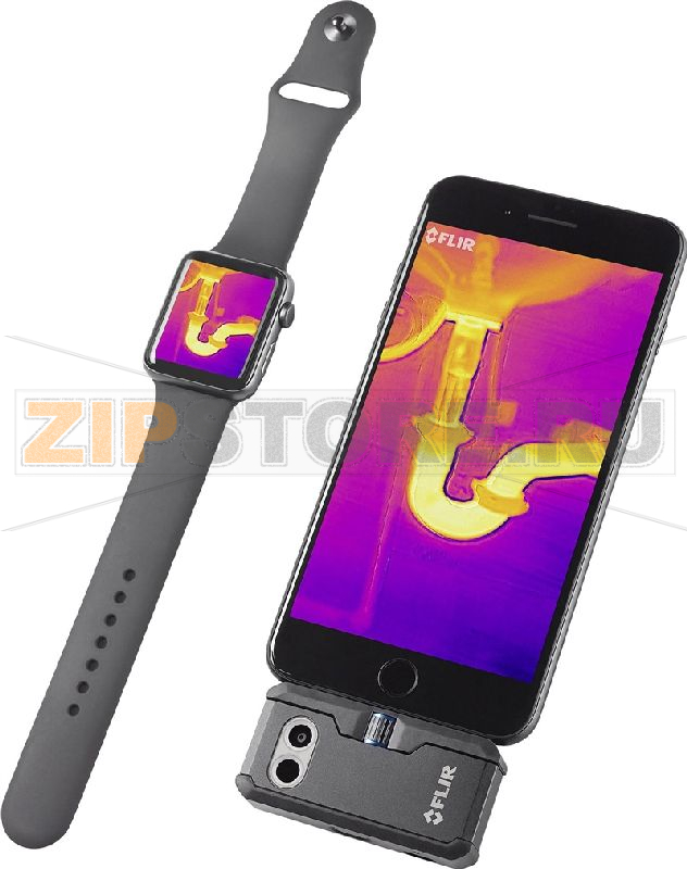 Тепловизор, от -20 до 400°C, 160x120 пикселей, 8.7 Гц FLIR ONE PRO iOS 