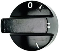BLACK KNOB ø 60 mm