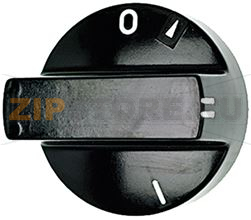 BLACK KNOB ø 60 mm 