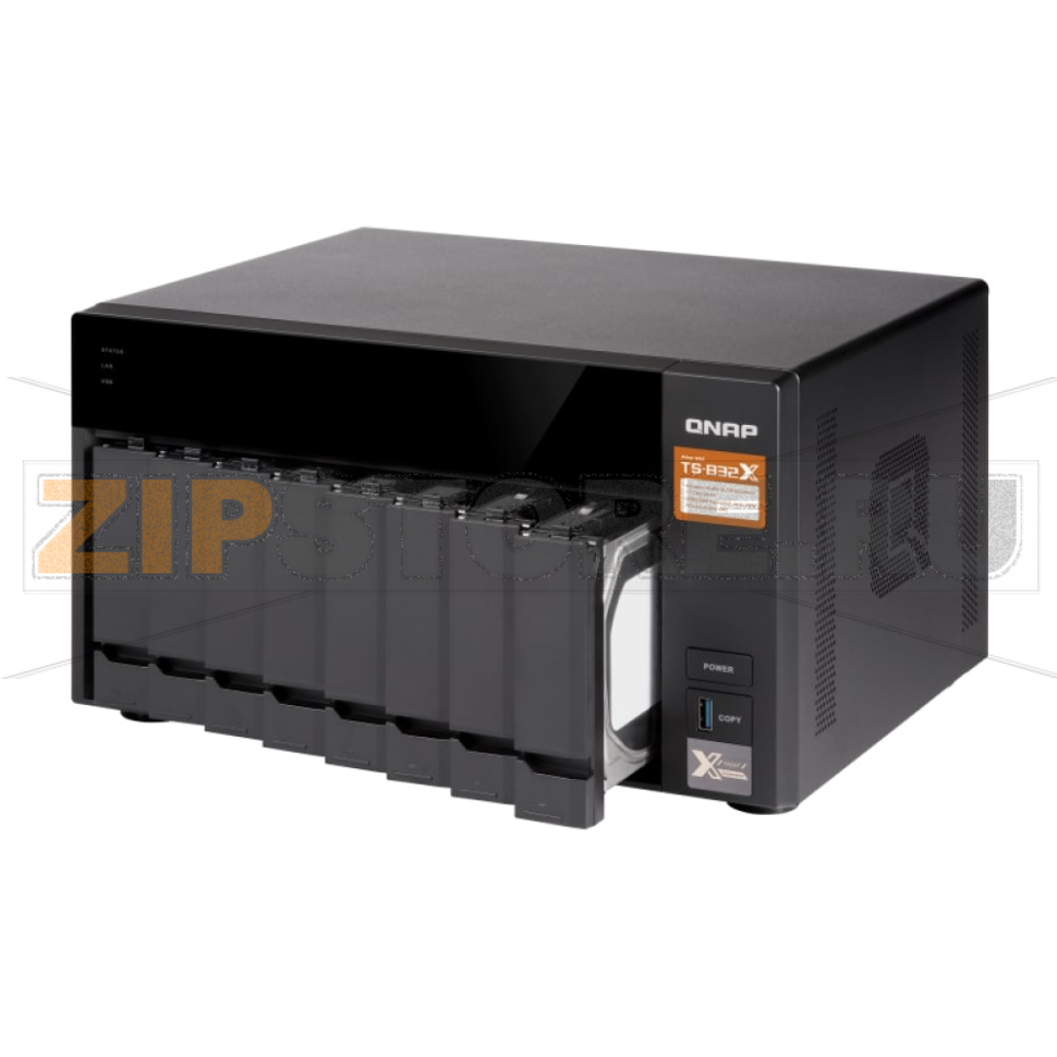 Накопитель сетевой QNAP TS-832X 