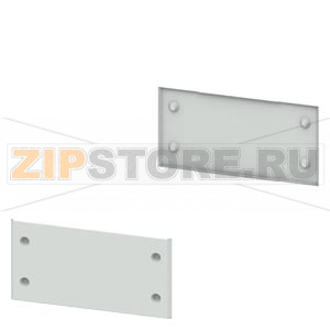 SIVACON, base covers, for cabinet sides H: 200 mm, T: 400 mm, RAL 7035 Siemens 8MF1204-2CT 