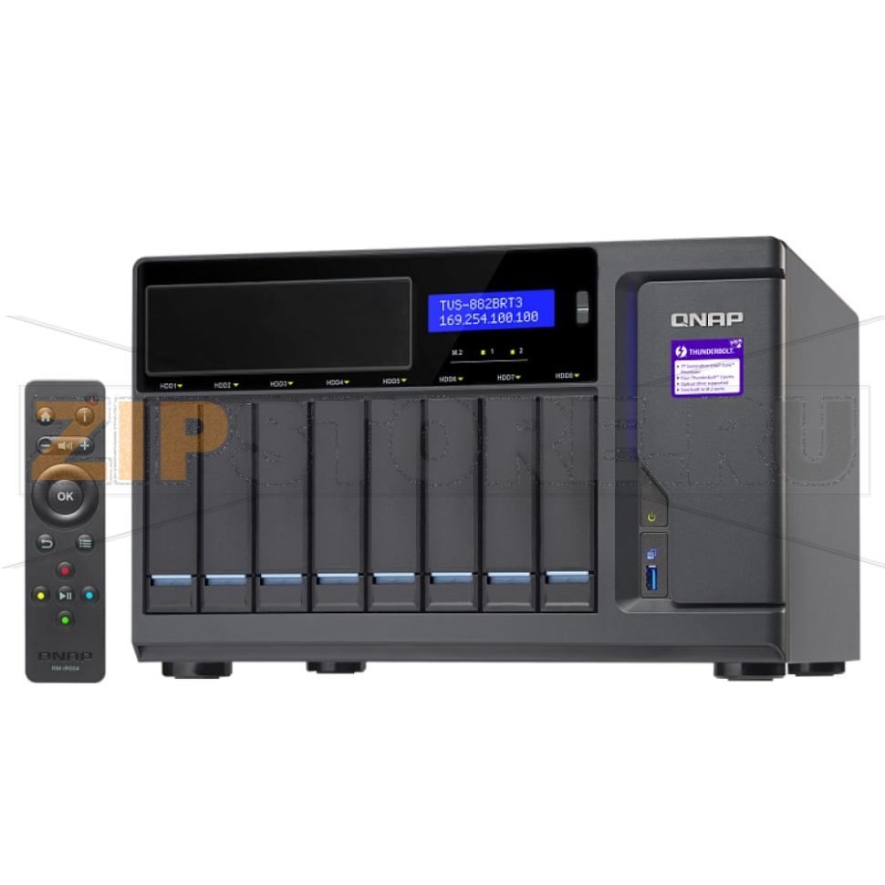 Накопитель сетевой QNAP TVS-882BRT3 