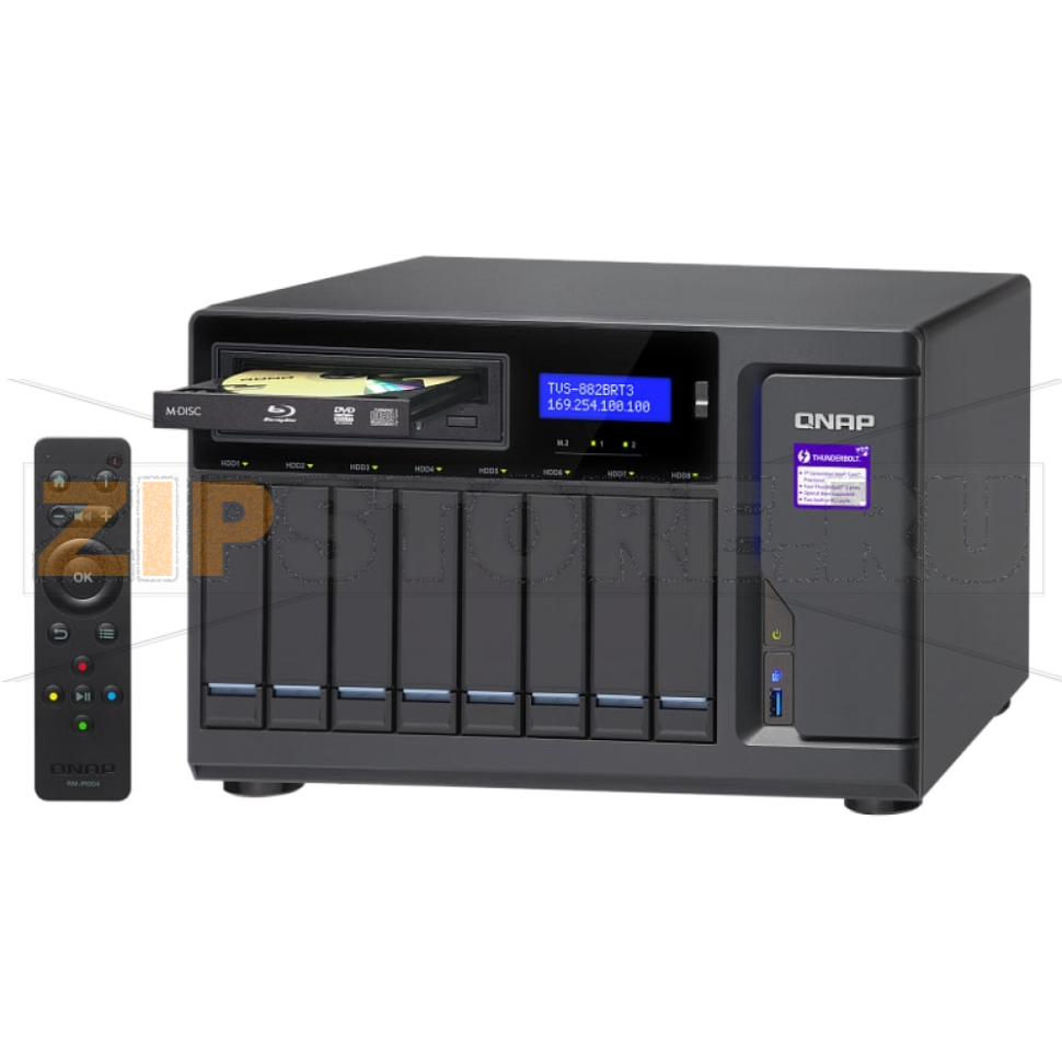 Накопитель сетевой QNAP TVS-882BRT3 