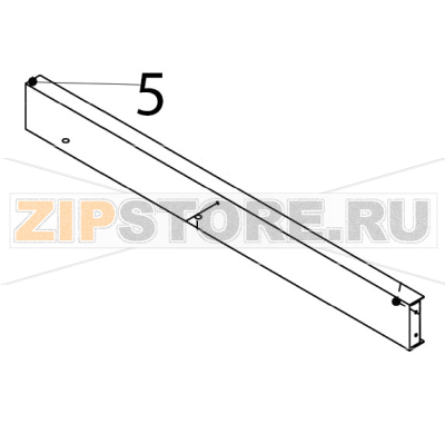 Front frame Hoshizaki IM-65NE-25 Front frame Hoshizaki IM-65NE-25Запчасть на деталировке под номером: 5