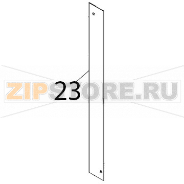 Rear panel alu. Fagor AD-64 Rear panel alu. Fagor AD-64Запчасть на деталировке под номером: 23Название запчасти Fagor на английском языке: Rear panel alu. AD-64.