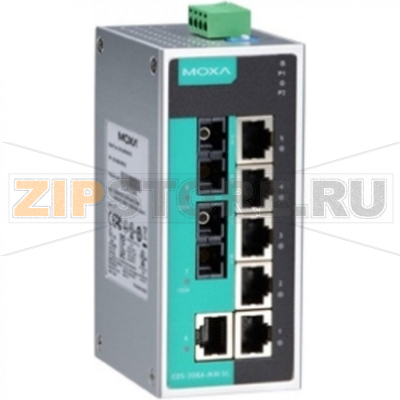 Коммутатор MOXA EDS-208A-SS-SC 