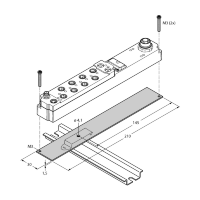 Панель монтажная Turck S-BKT0