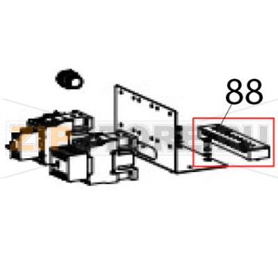 Connector bar Hurakan HKN-20SN Connector bar Hurakan HKN-20SNЗапчасть на деталировке под номером: 88