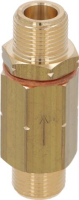 COMPLETE RETURN VALVE 3/8 M-M FINISHED