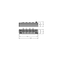 Модуль расширения для IP-Link Turck SNNE-0008D-0003
