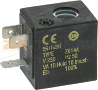 КАТУШКА SIRAI Z614A 230В 50ГЦ