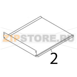 Take-up stockpan Airhot CT-300 Take-up stockpan Airhot CT-300Запчасть на деталировке под номером: 2