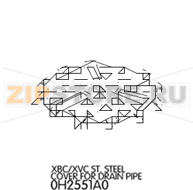 St. Steel cover for drain pipe Unox XBC 1005 St. Steel cover for drain pipe Unox XBC 1005Запчасть на деталировке под номером: 51Название запчасти на английском языке: St. Steel cover for drain pipe Unox XBC 1005