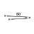 Bottom sensor cable set-LF Sato FX3-LX