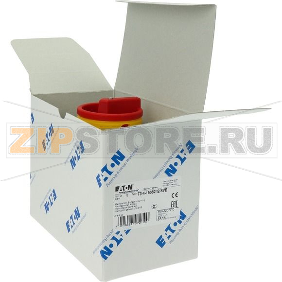 Выключатели главные, T3, 32 A, 4 модуля, 6-полюсн Eaton T3-4-15682/I2/SVB 