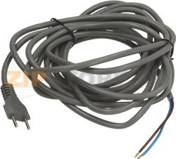 CABLE OF RUBBER GREY 2x1.5 mm 5000 mm 