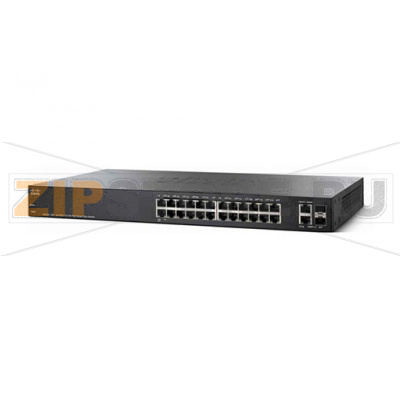Коммутатор 10/100 Мб/с, 24 порта, RJ-45 Cisco SF250-24-K9-EU 