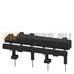 МОДУЛЬ ЭЛЕКТРИЧЕСКОГО ПОДКЛЮЧЕНИЯ ВЕРХНИЙ ДЛЯ КОНТАКТОРНОЙ СБОРКИ S0, (БЕЗ ПРОСТРАНСТВА МЕЖДУ КОНТАКТОРАМИ) Siemens 3RA2923-3DA1 