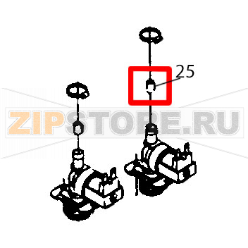 Flow reducer 3 l/min. Fagor HMM-6/11 Flow reducer 3 l/min. Fagor HMM-6/11Запчасть на деталировке под номером: 25Название запчасти Fagor на английском языке: Flow reducer 3 l/min. HMM-6/11.