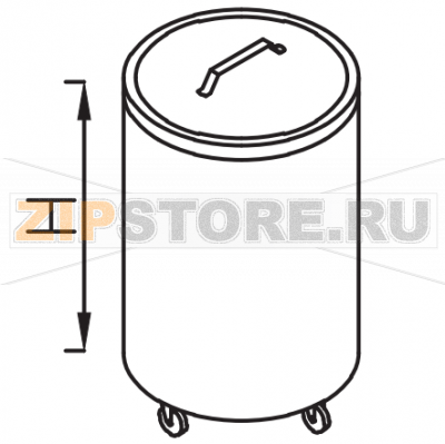 Pattumiera con ruote ø=400MM h=465MM capienza=58 lt Aristarco AE1000 Pattumiera con ruote ø=400MM h=465MM capienza=58 lt Aristarco AE1000Запчасть на деталировке под номером: 0B005941Название запчасти Aristarco на итальянском языке: Pattumiera con ruote ø=400MM h=465MM capienza=58 lt AE1000.