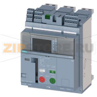 fixed-mounted molded case circuit breaker frame 1600; with RTC and 4AUX trip alarm switch S24; Icu "C" Icu=110kA @ 415V, 3-pole ETU650, LSI, In=1600A display, meas., comm. function Ir=640...1600A Isd=0.6...10xIn, Ii=1.5...15xIn N conductor protec. adjusta