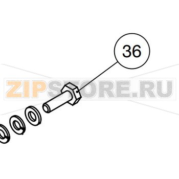 Винт с шестигр. головкой M6 X 20, с/без маркировки Alto Shaam 1767-SK Винт с шестигр. головкой M6 X 20, с/без маркировки Alto Shaam 1767-SKЗапчасть на сборочном чертеже под номером: 38Количество запчастей в комплекте: 1