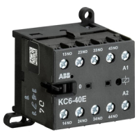 Миниконтактор K6-40-E, 3 А, 400 В, AC3, катушка: 12 В/DC ABB GJH1213001R0407
