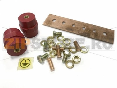 Hyperline TGRB-SET Комплект заземления для шкафов (шина заземления+винты) 